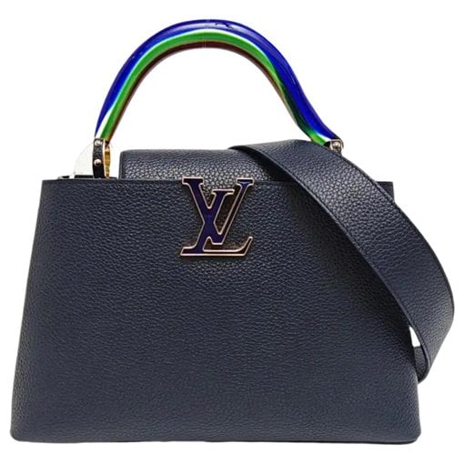 Capucines leather handbag