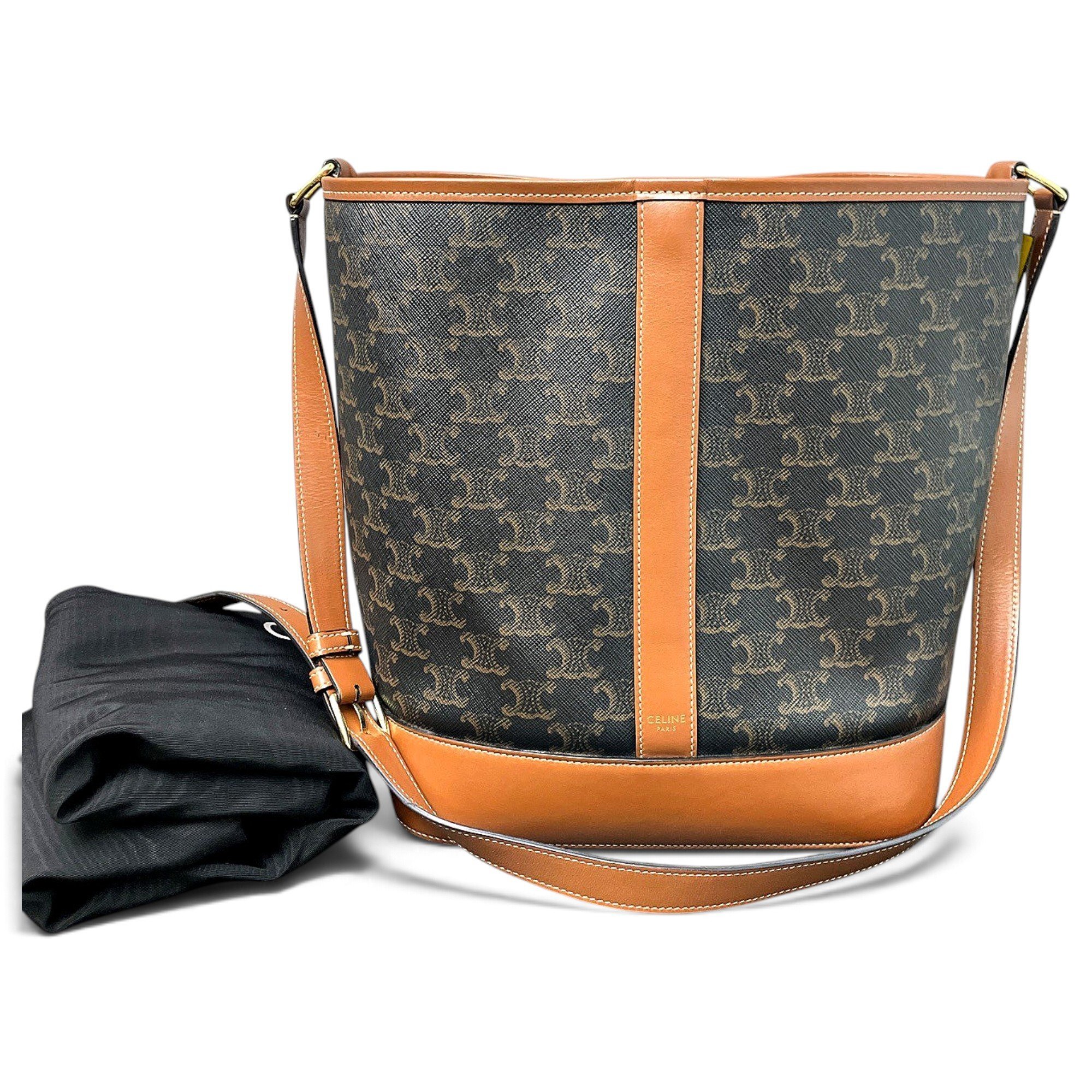 SAC SEAU leather handbag