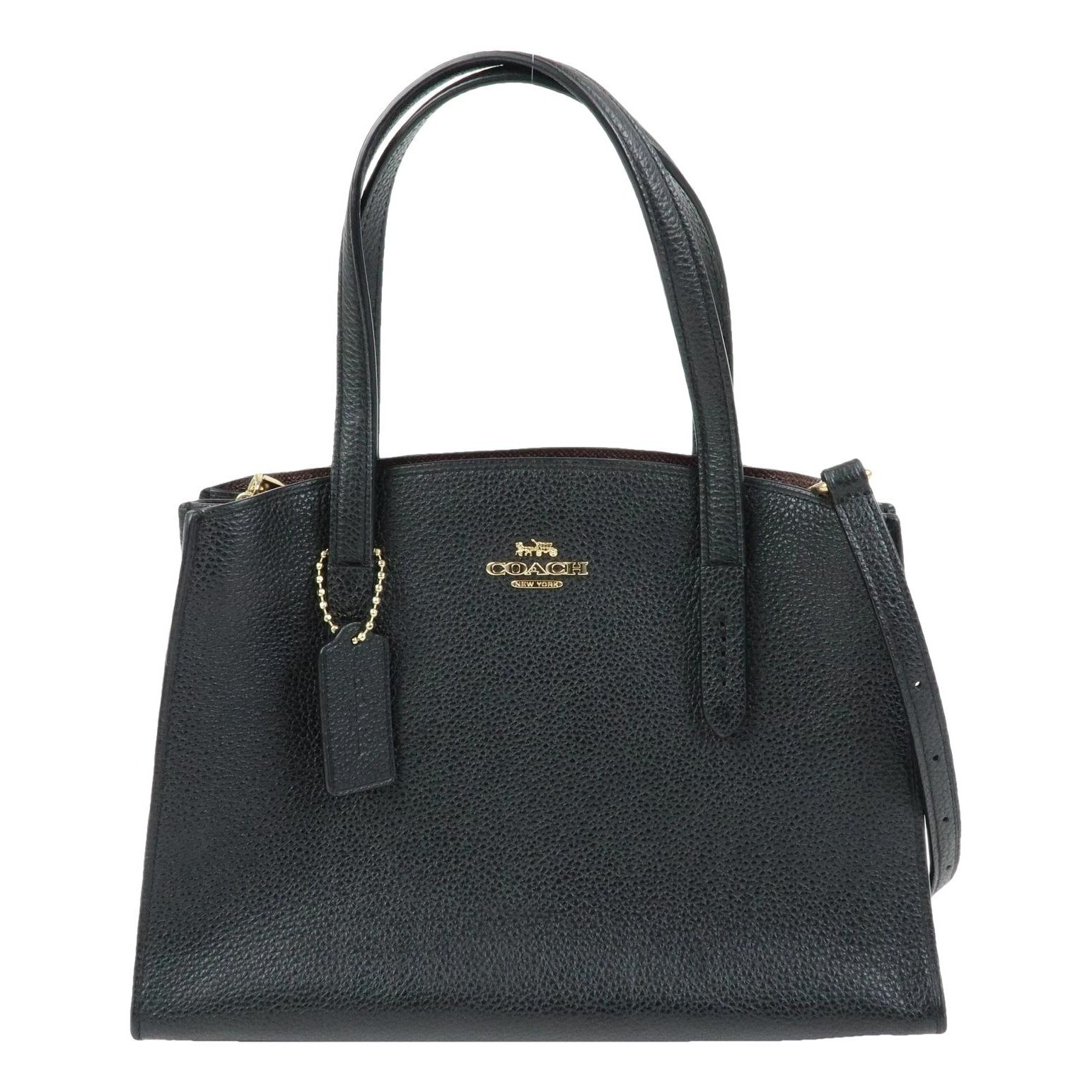 Leather handbag