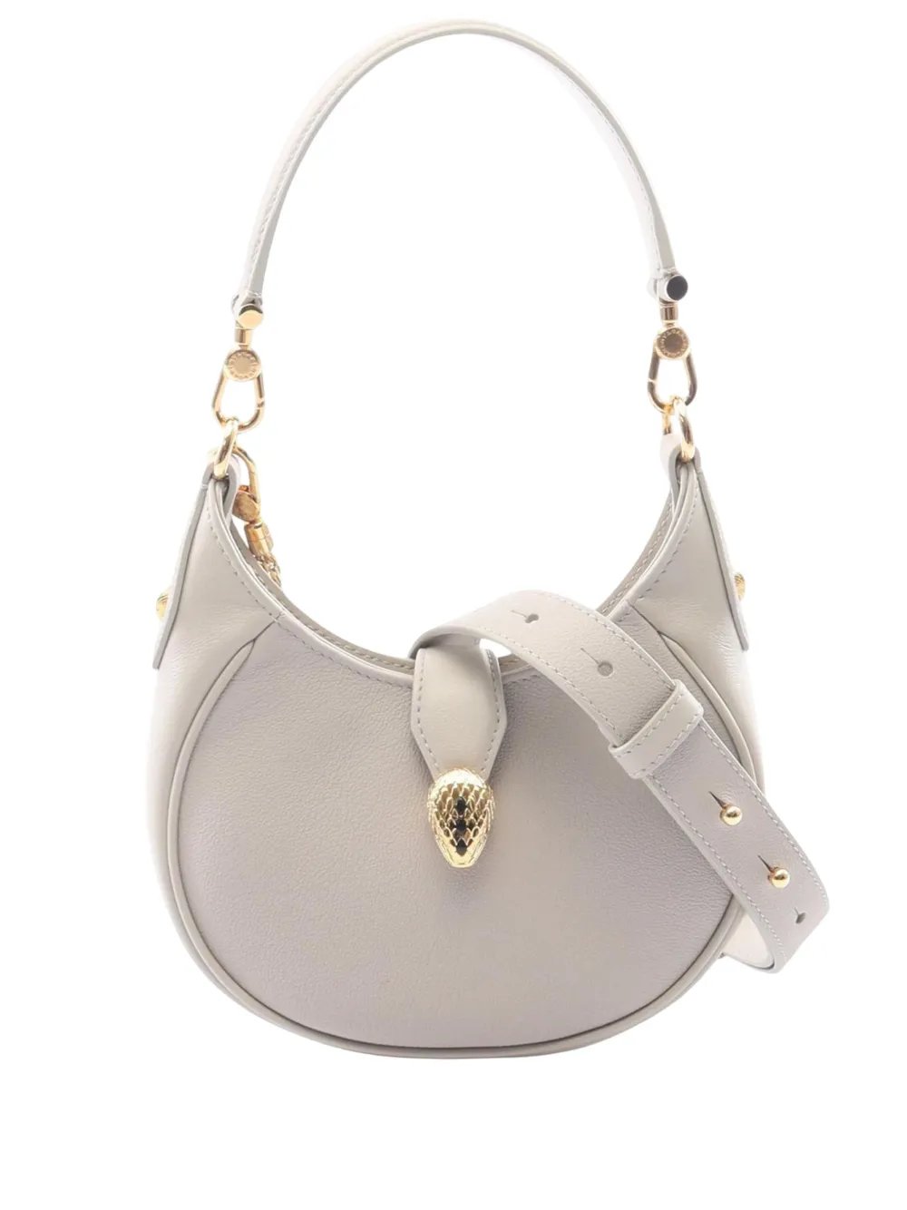 Bvlgari 2010-2026 Small Leather Serpenti Ellipse satchel