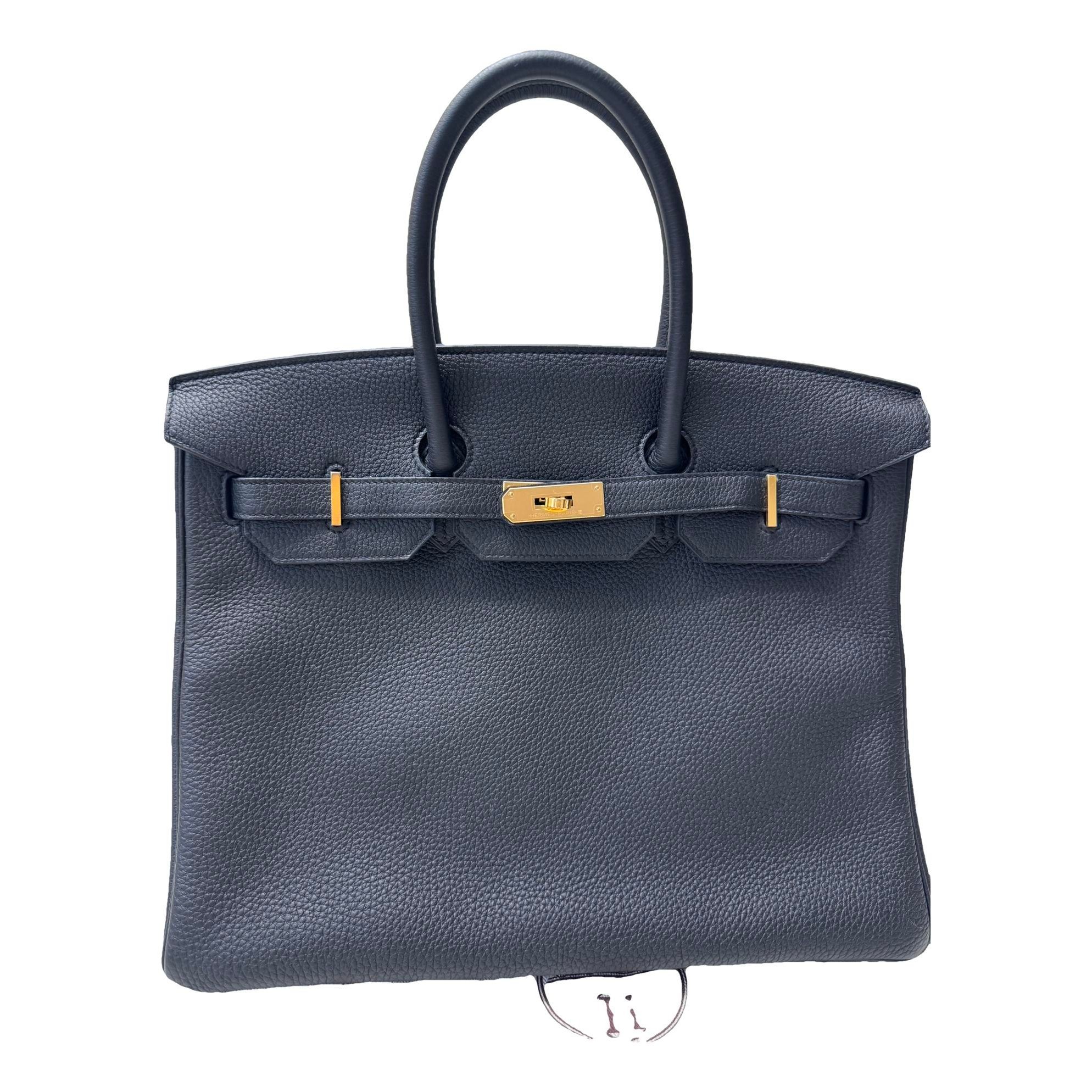 Birkin 30 leather handbag