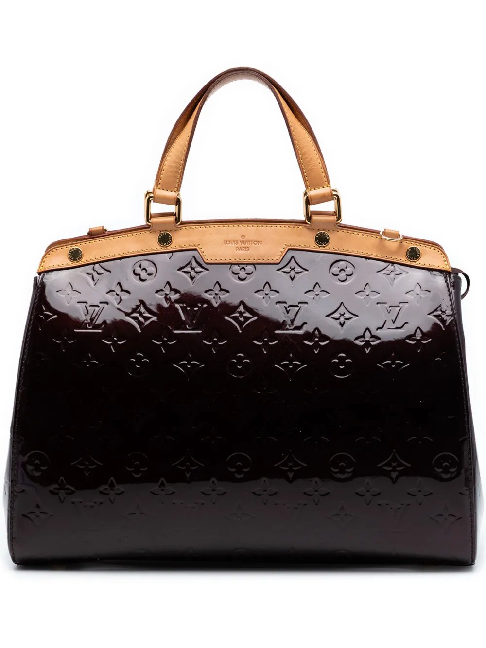 2012 Monogram Vernis Brea GM satchel