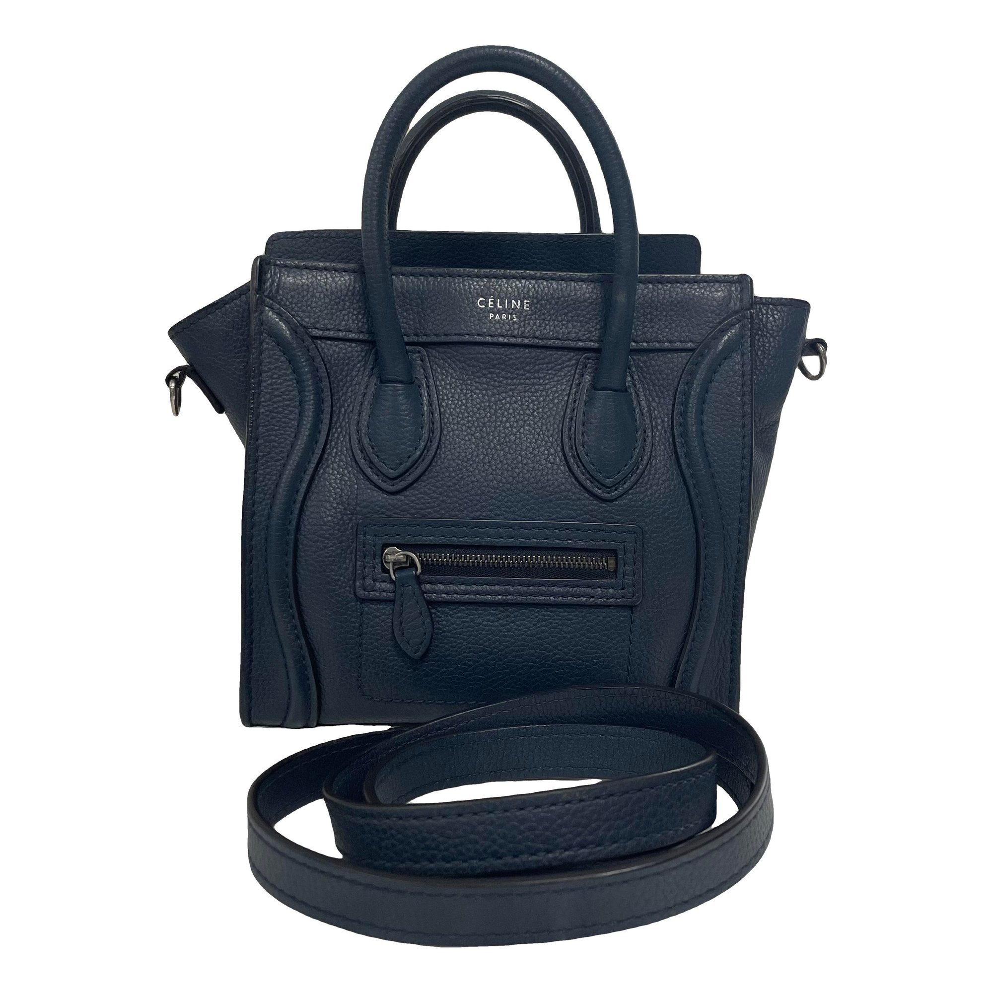 Nano Luggage leather handbag