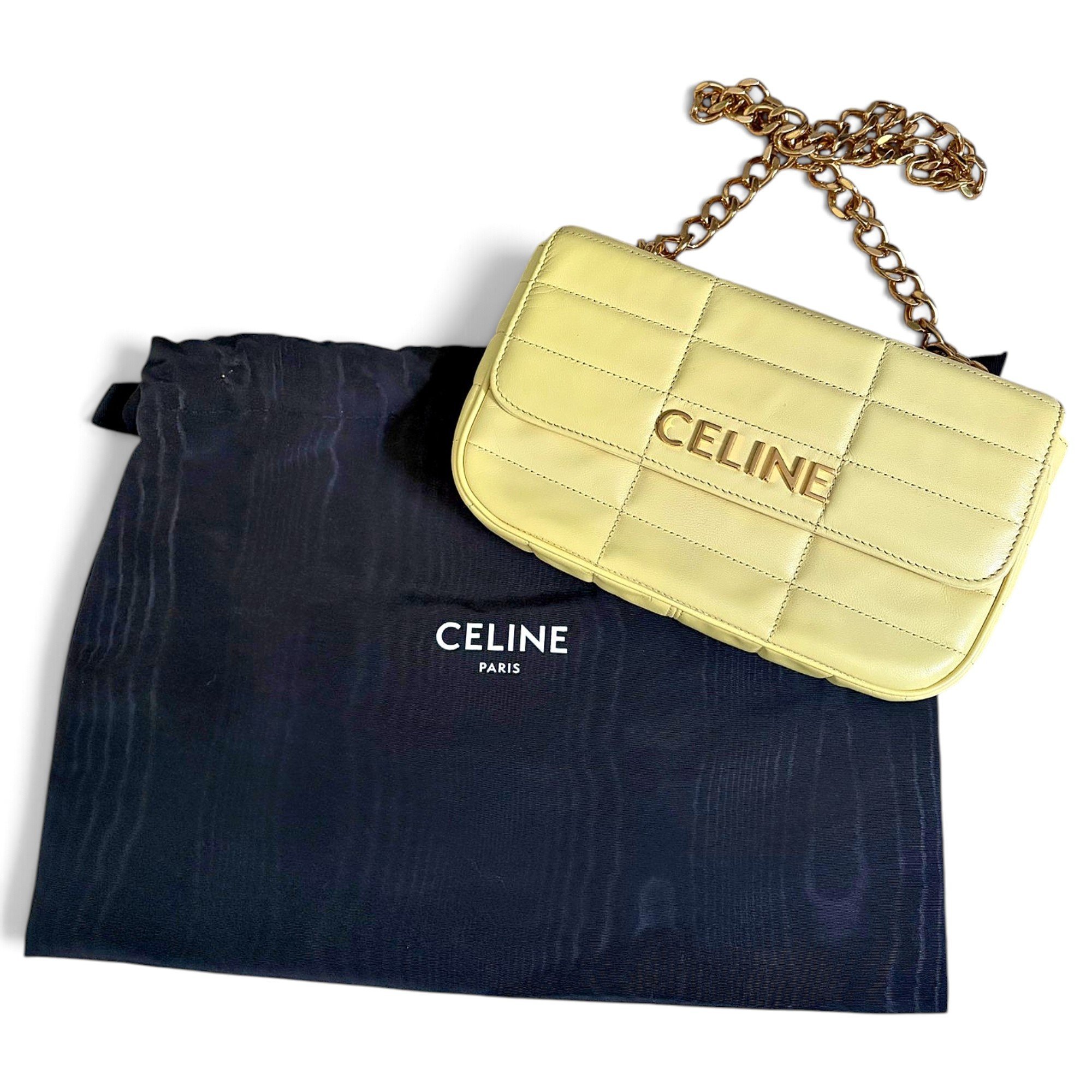 Triomphe leather handbag