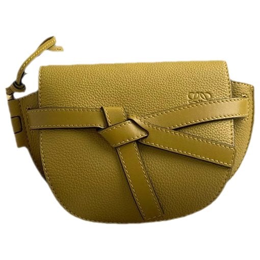Gate leather crossbody bag