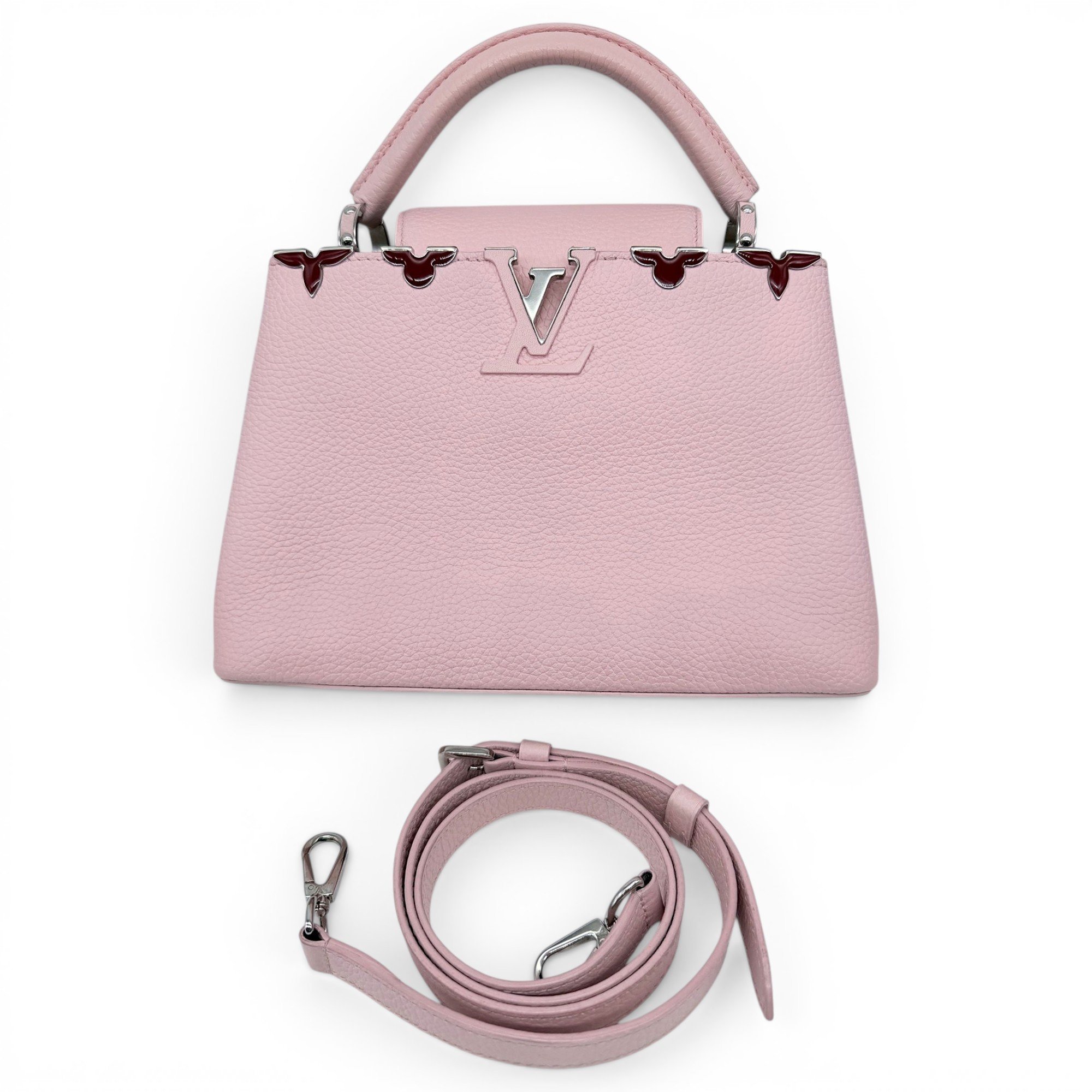 Capucines leather handbag