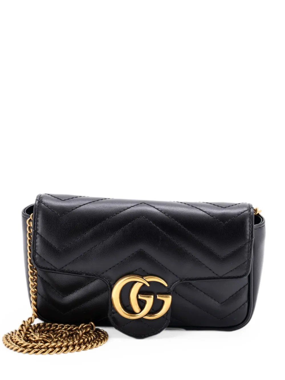GG Marmont Flap Bag Matelasse Leather Super Mini crossbody bag