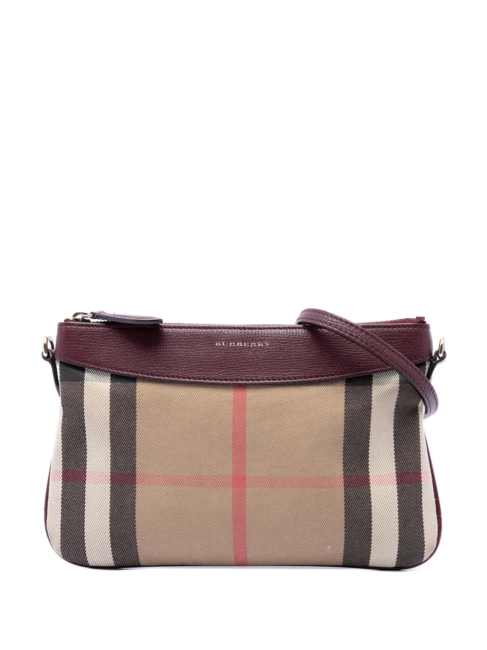 2000-2017 House Check Canvas Derby Peyton crossbody bag