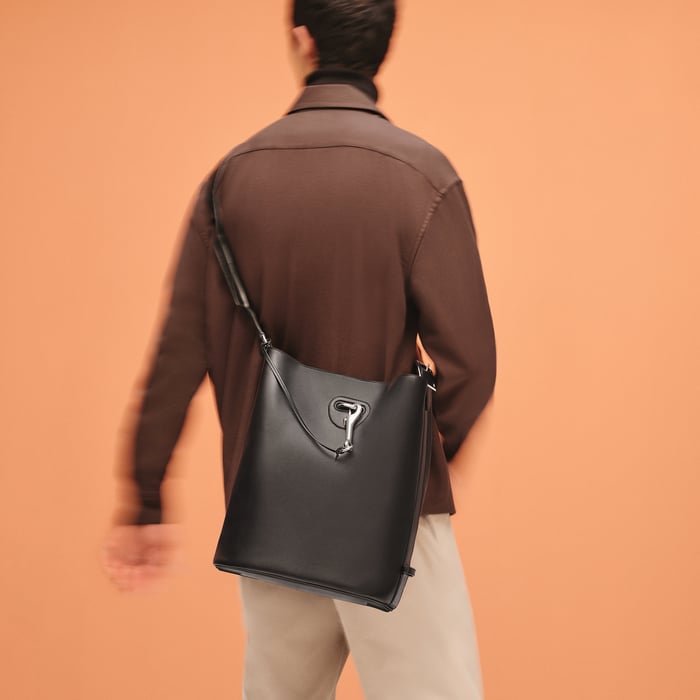 Noir Seau Mousqueton Bag