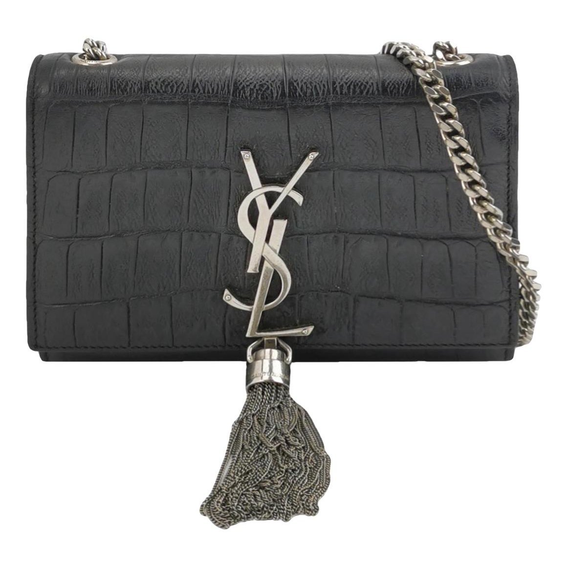 Pompom Kate leather handbag