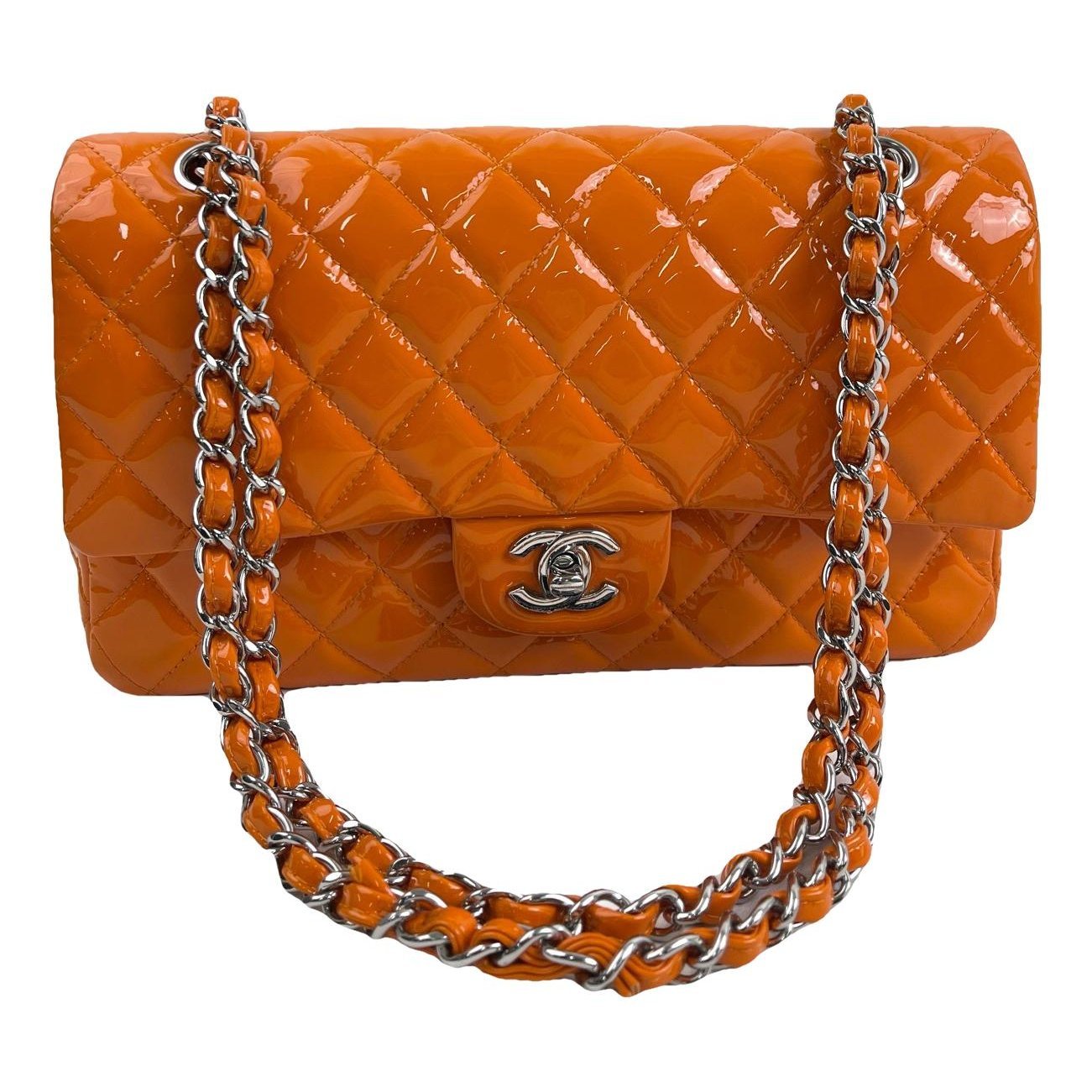 Timeless/Classique patent leather handbag