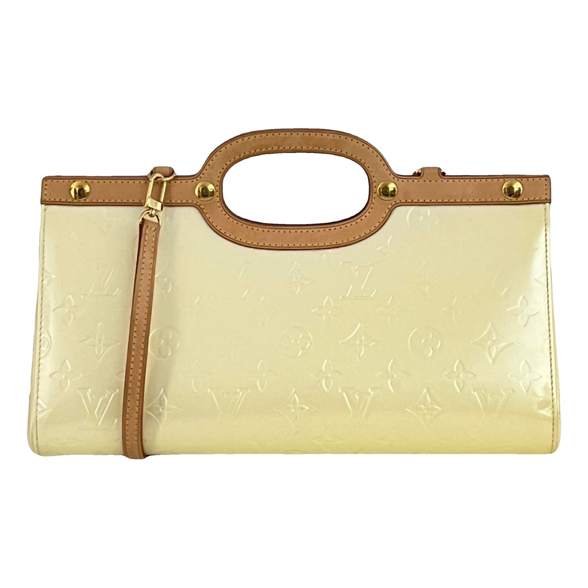 Roxbury patent leather handbag