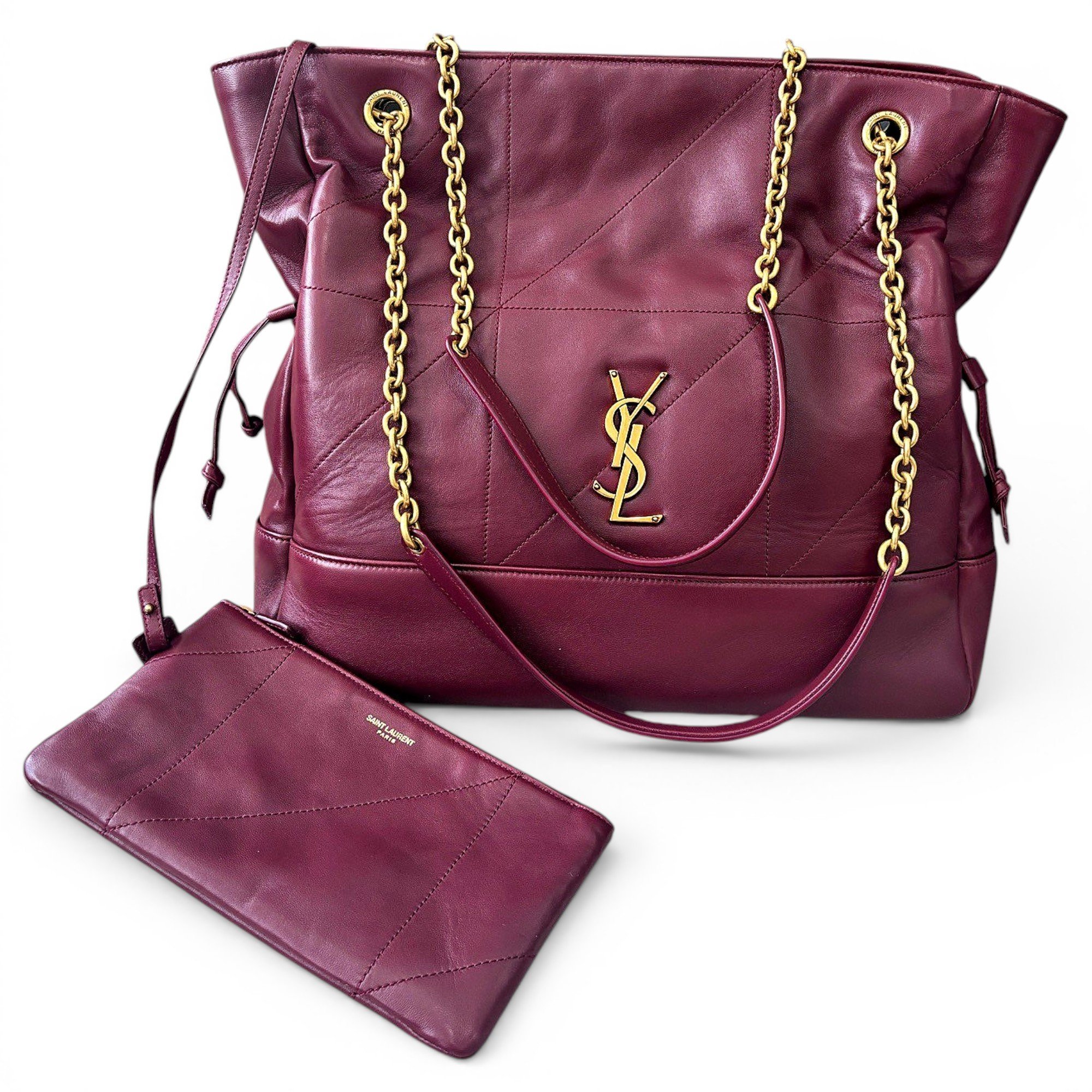 Jamie Pochon leather handbag