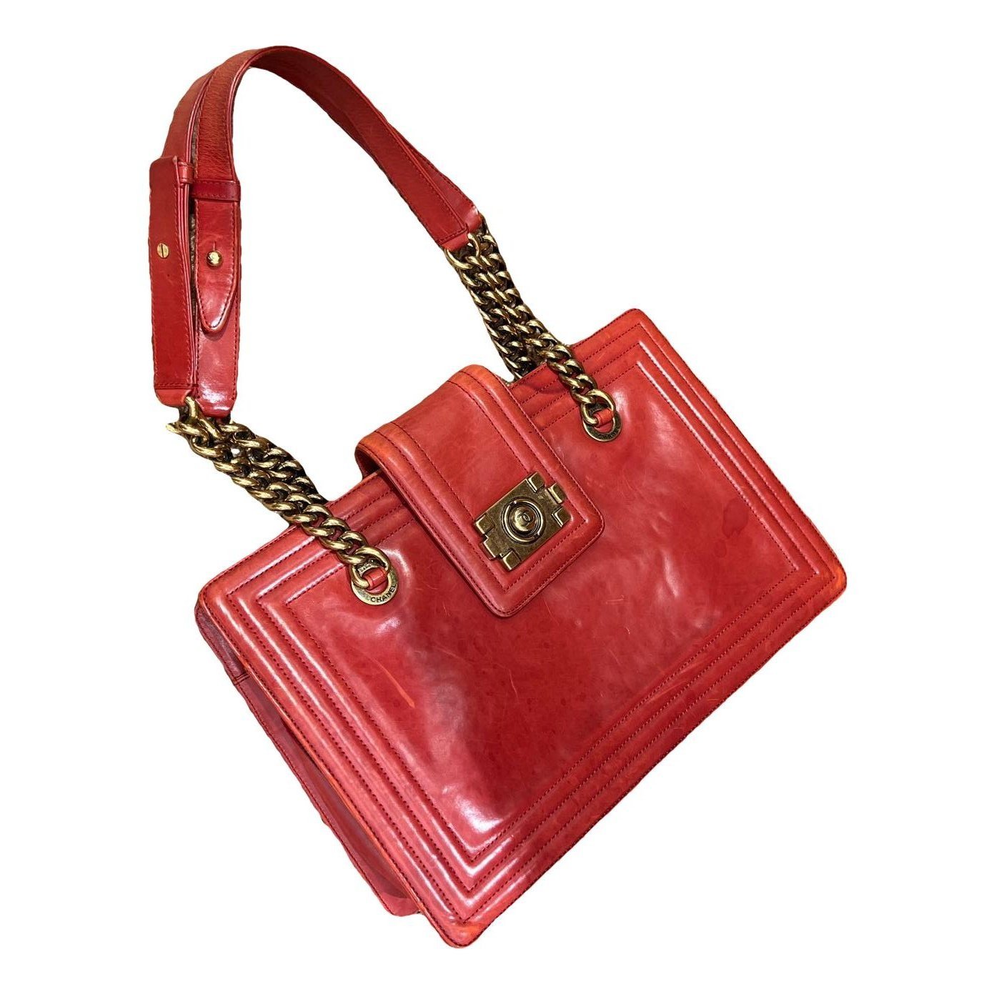 Boy leather crossbody bag
