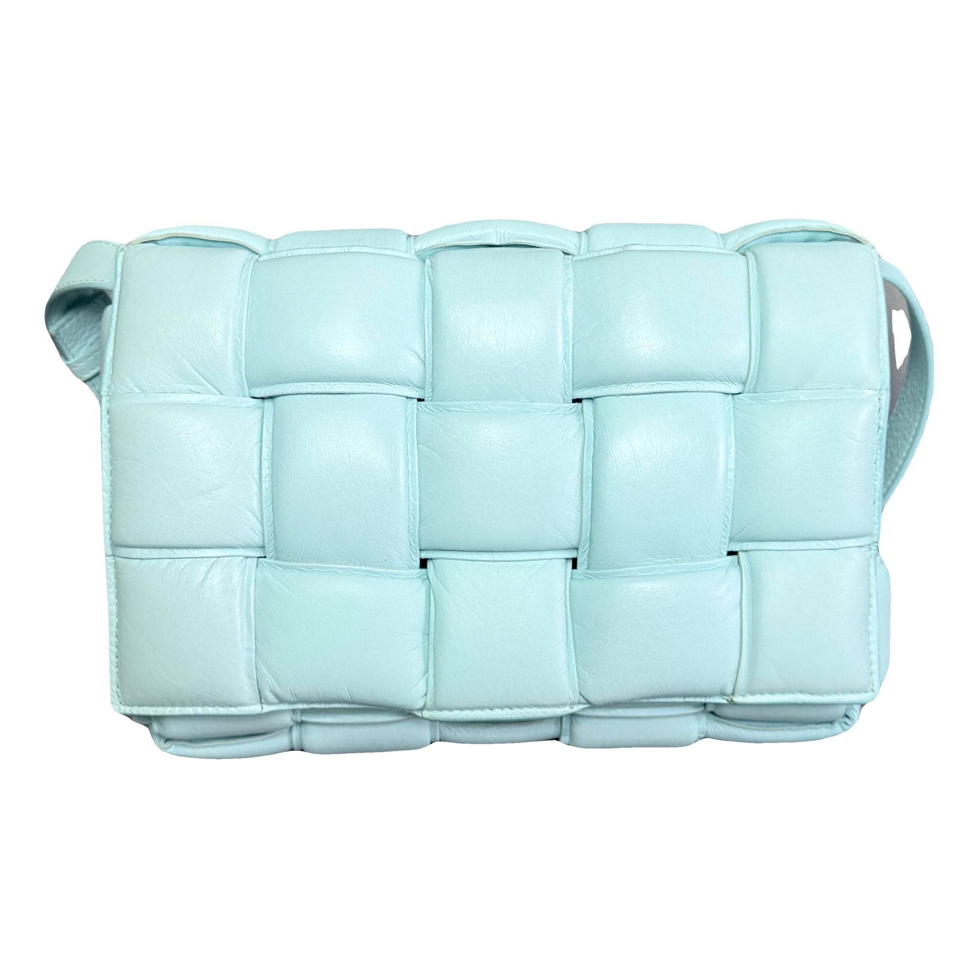 Cassette Padded leather handbag