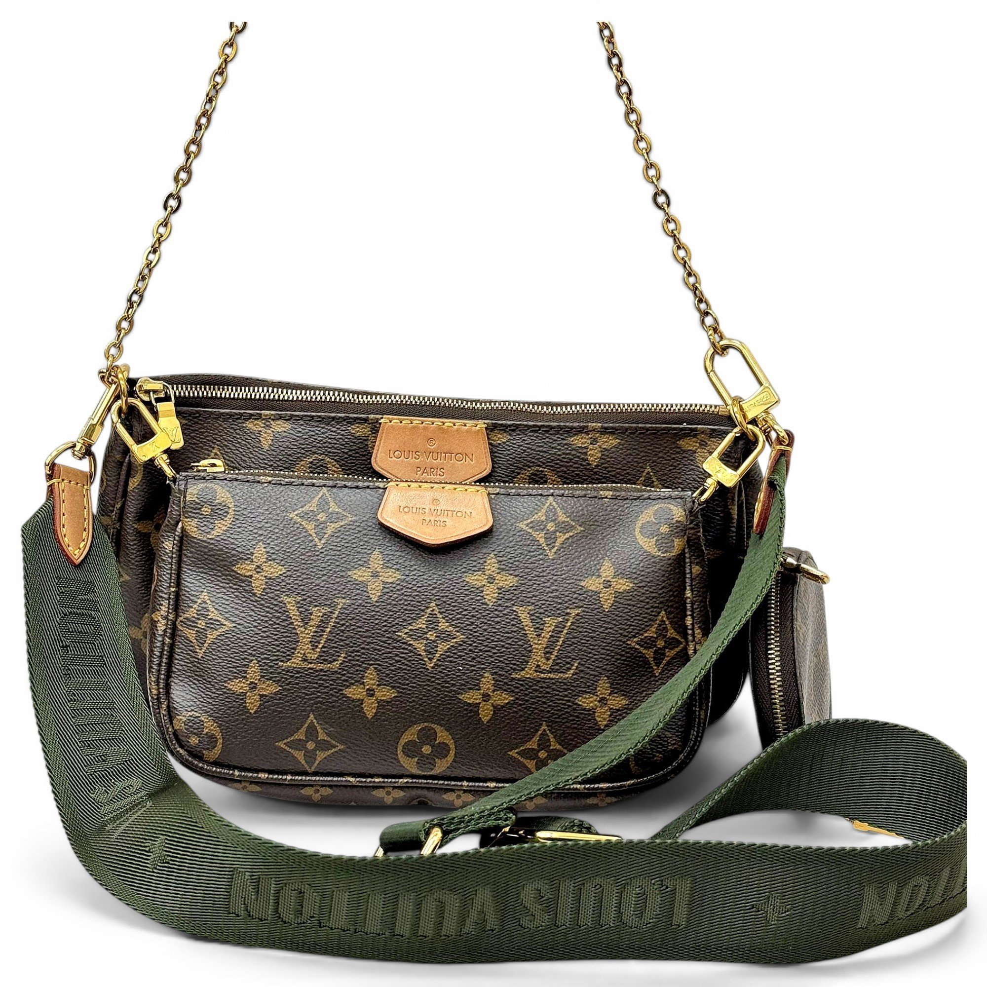 Multi Pochette Accessoires leather handbag