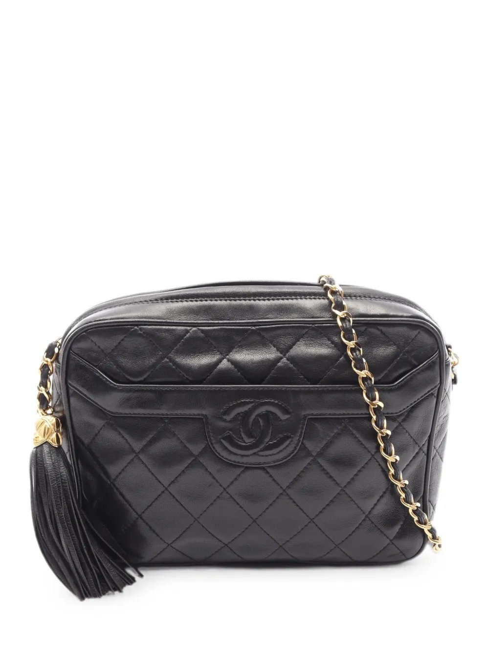 1991-1994 quilted tassel crossbody bag