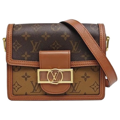 Dauphine leather mini bag