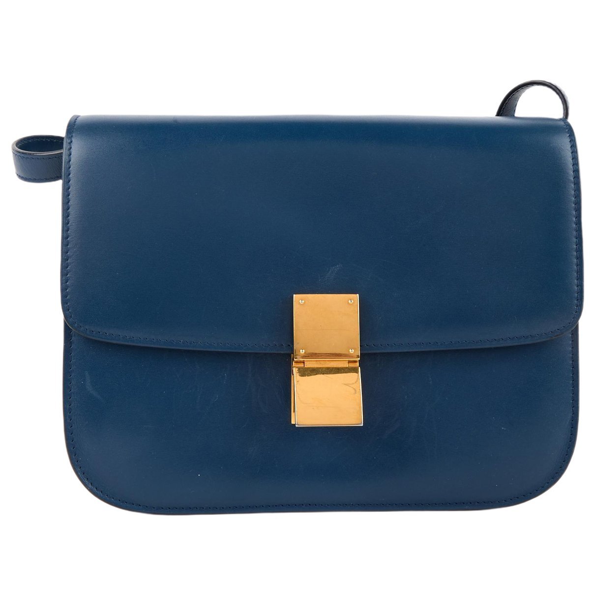 Classic leather crossbody bag