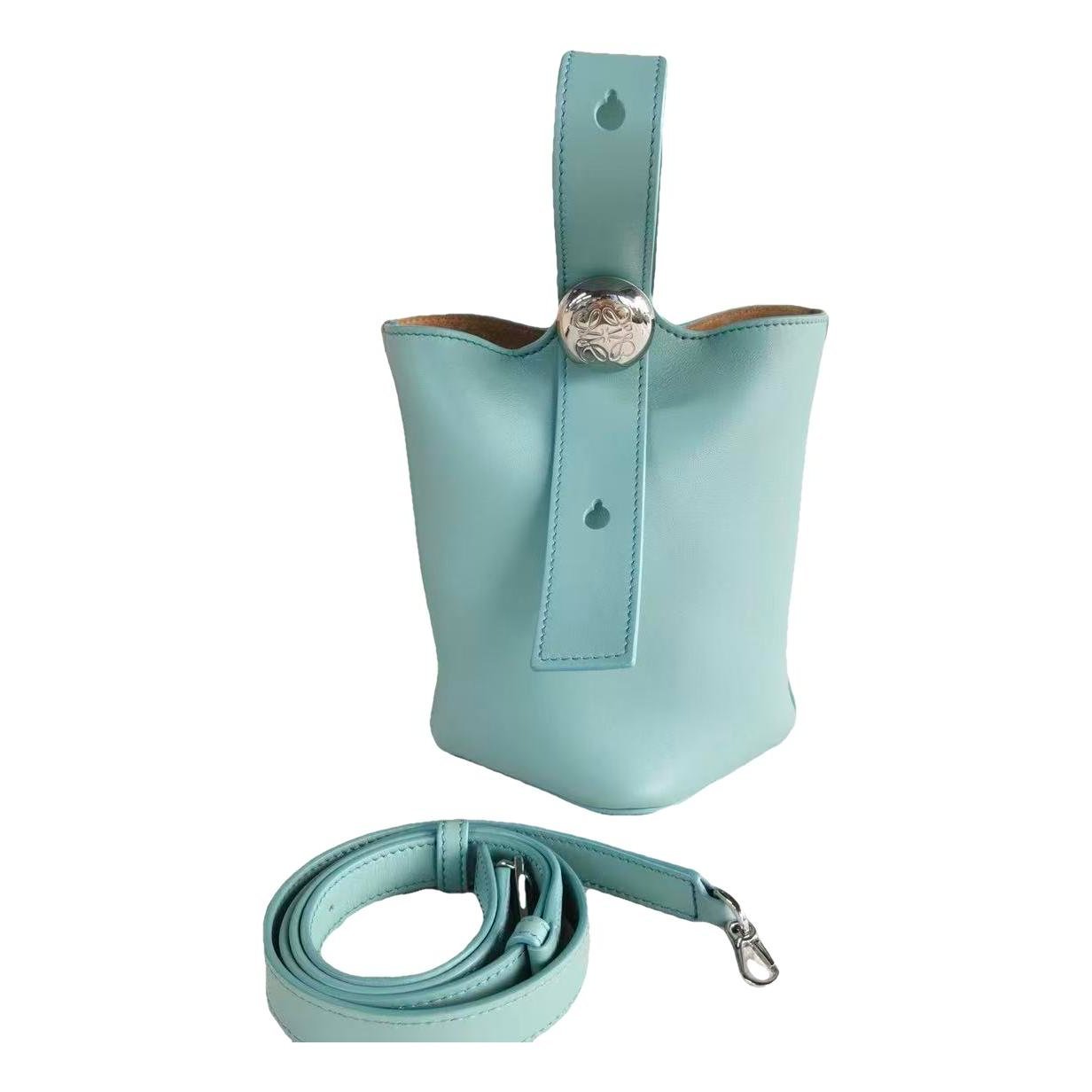 Pebble leather handbag