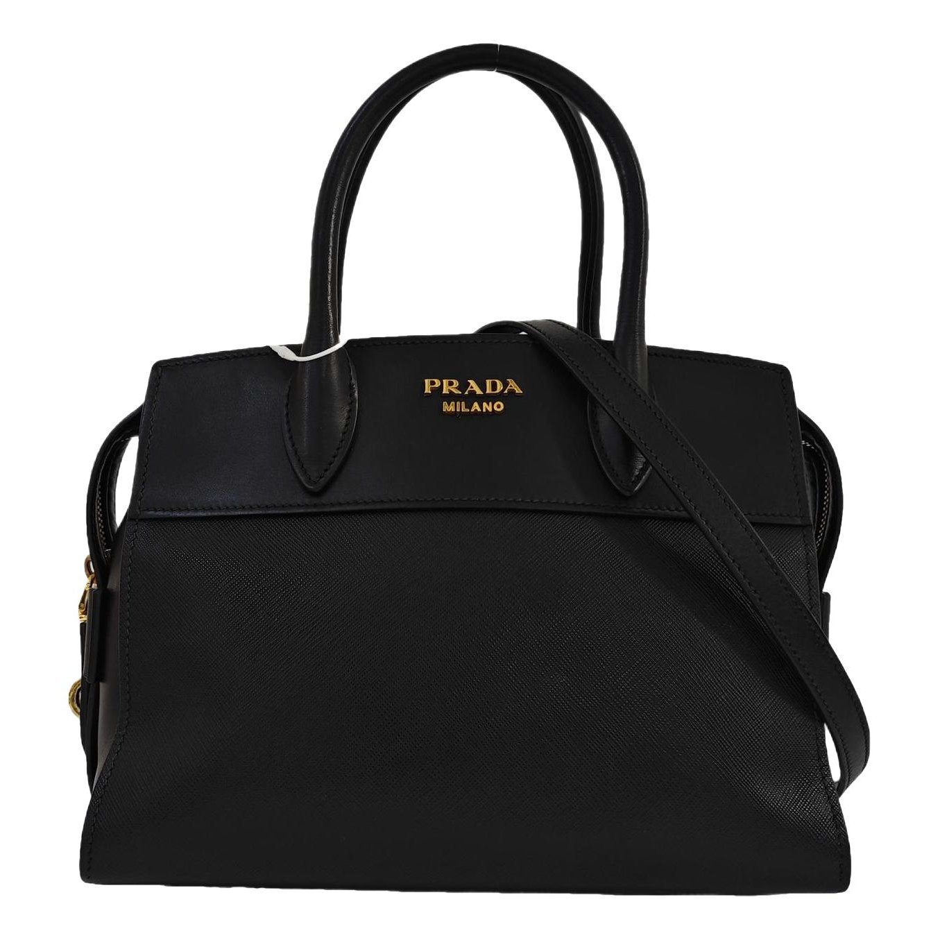 Prada Bibliothèque leather tote