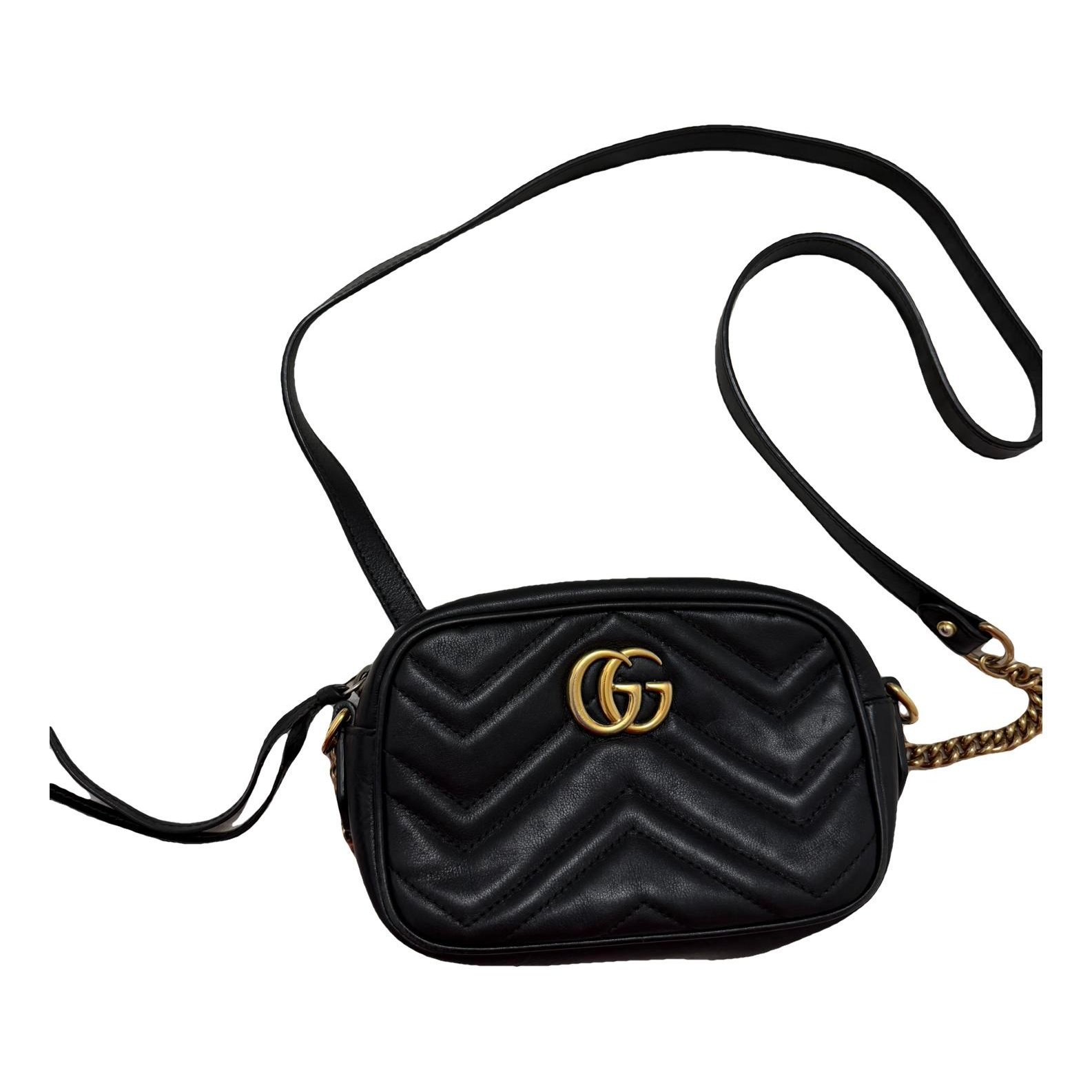 GG Marmont leather crossbody bag