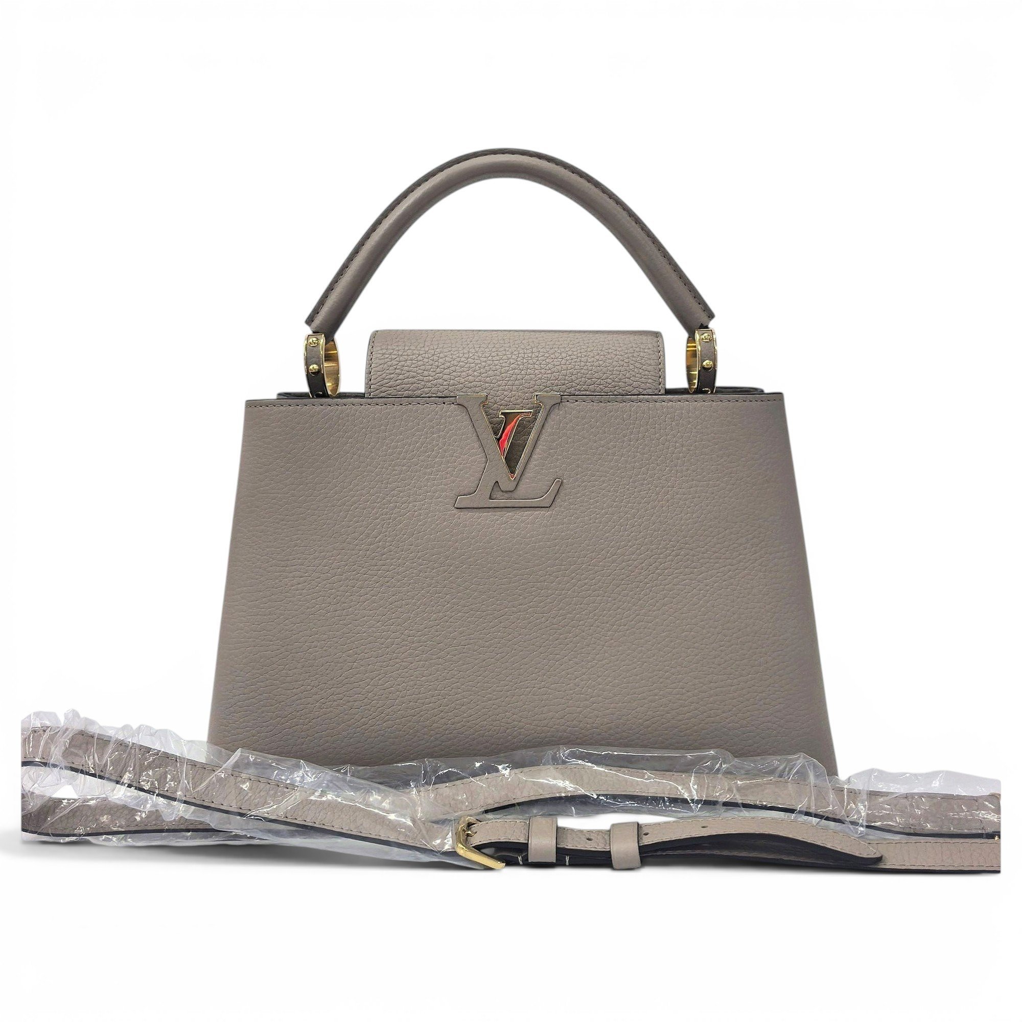 Capucines leather handbag