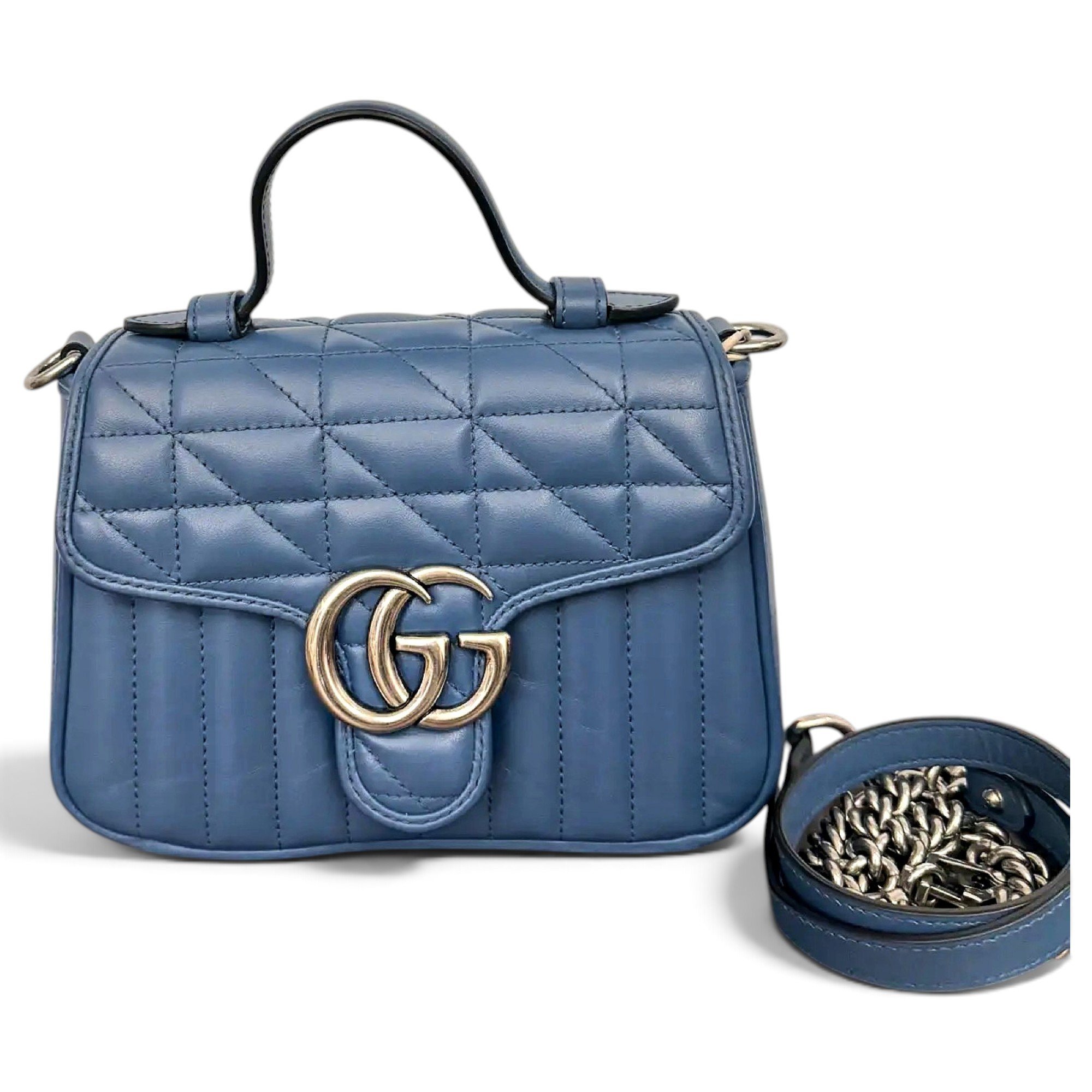 GG Marmont Flap leather handbag