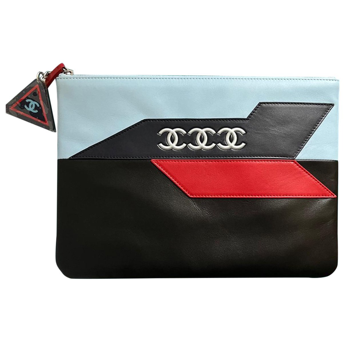 Timeless/Classique leather clutch bag