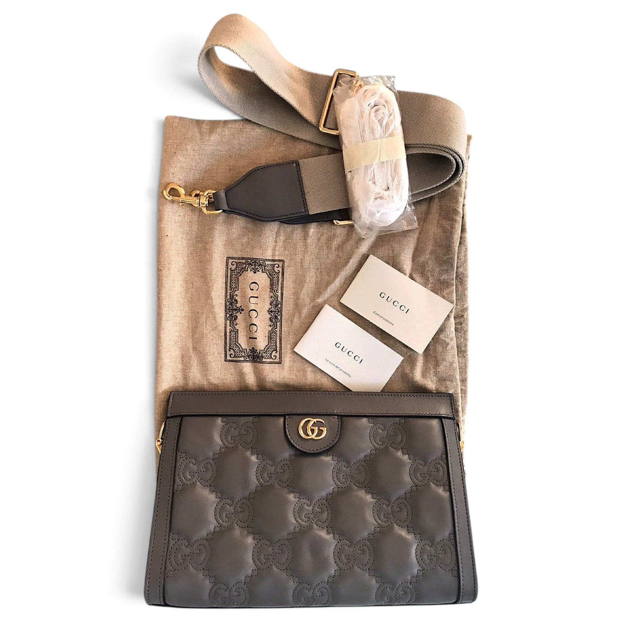 Ophidia GG leather handbag