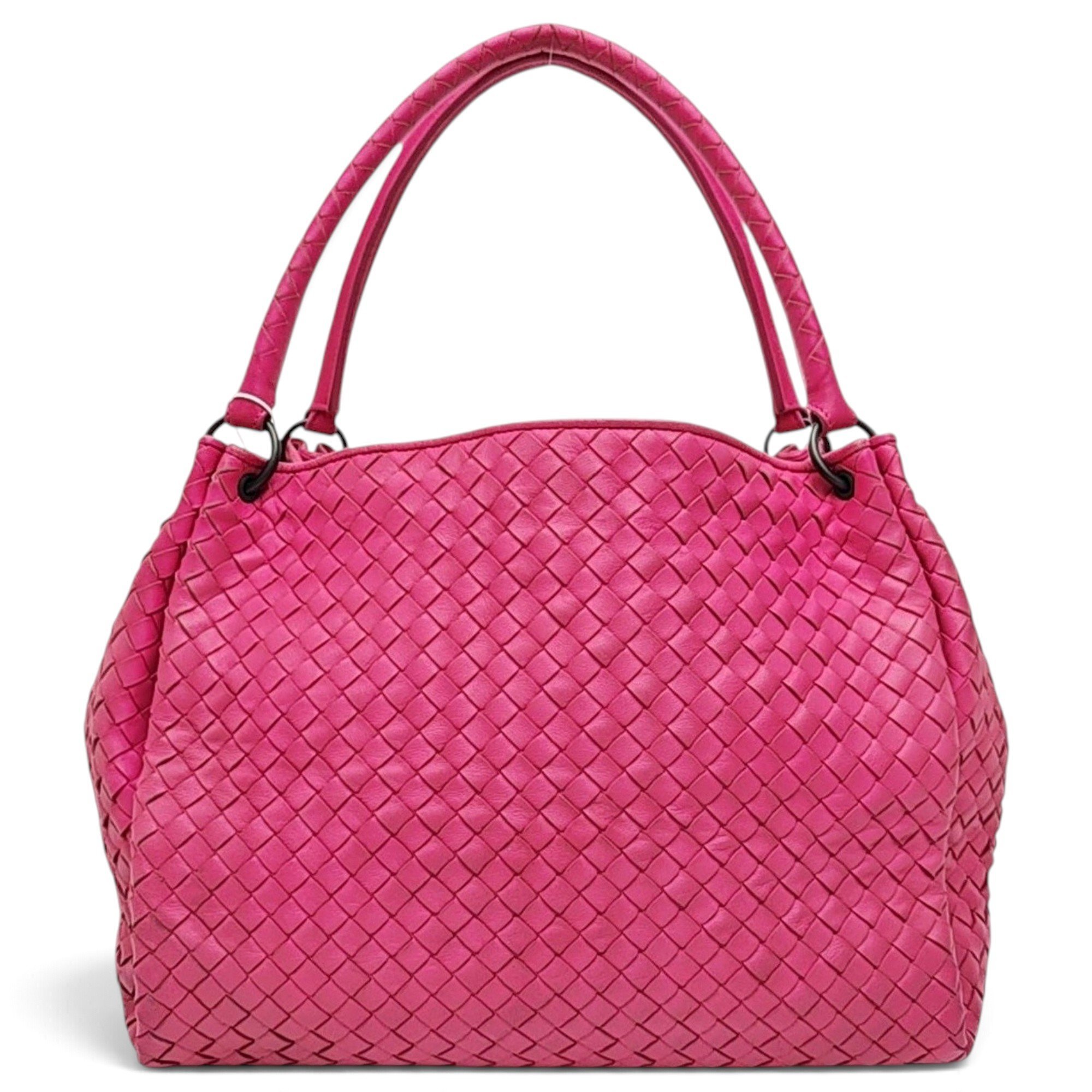 Parachute leather handbag