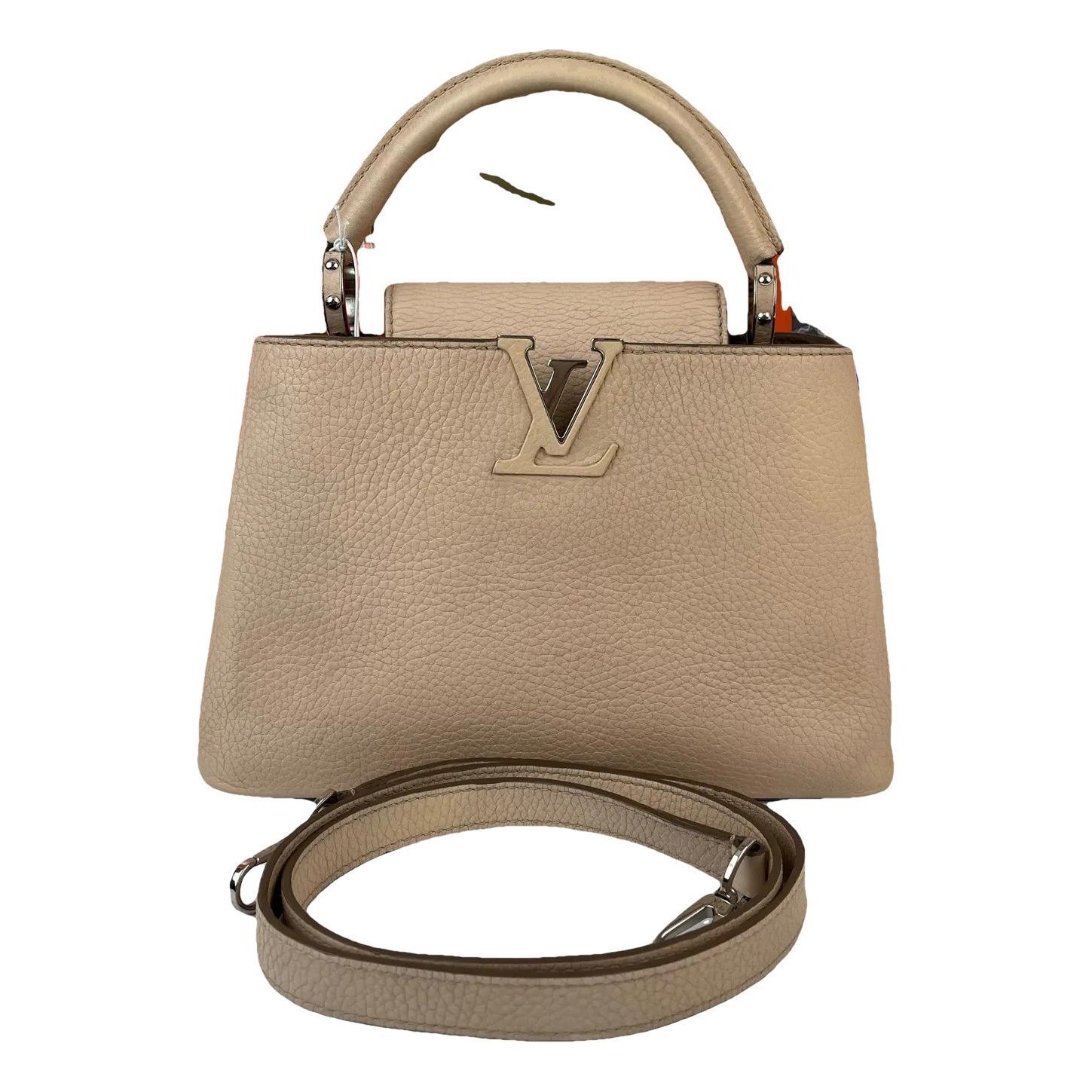 Capucines leather handbag