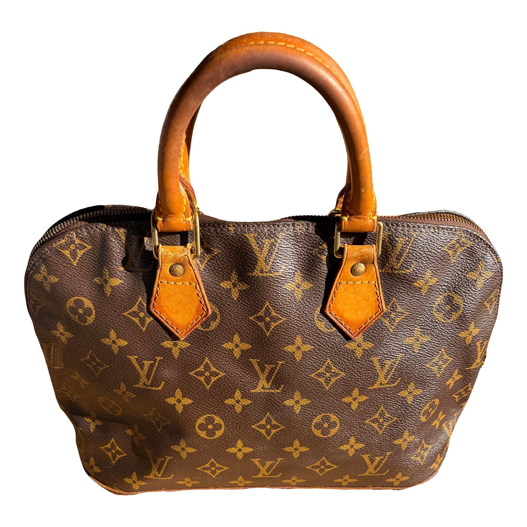 Alma linen handbag
