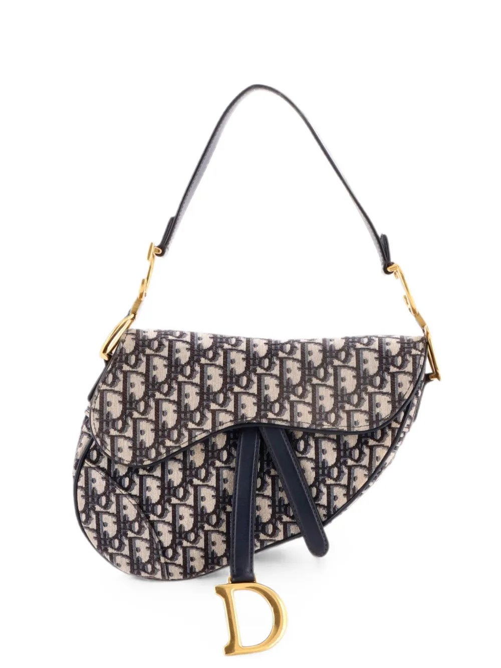 Saddle Handbag Oblique Canvas Medium shoulder bag