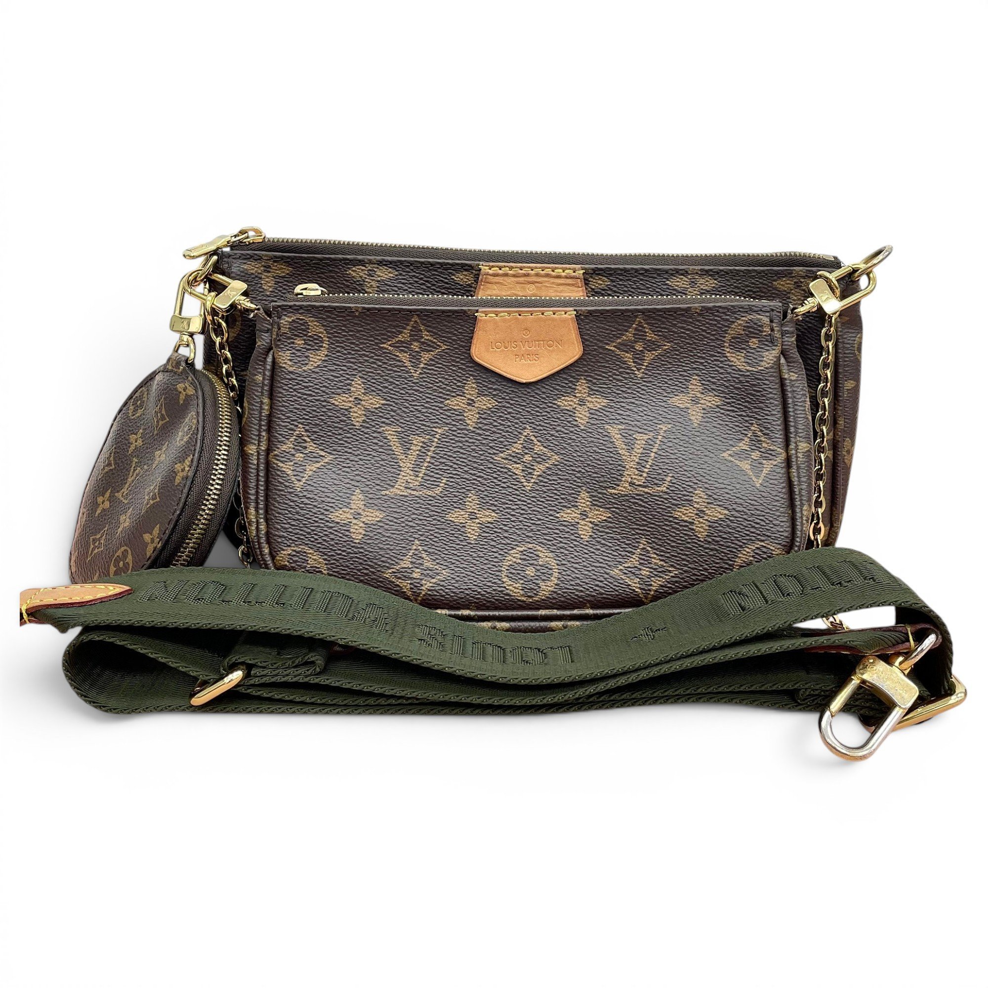 Multi Pochette Accessoires leather handbag