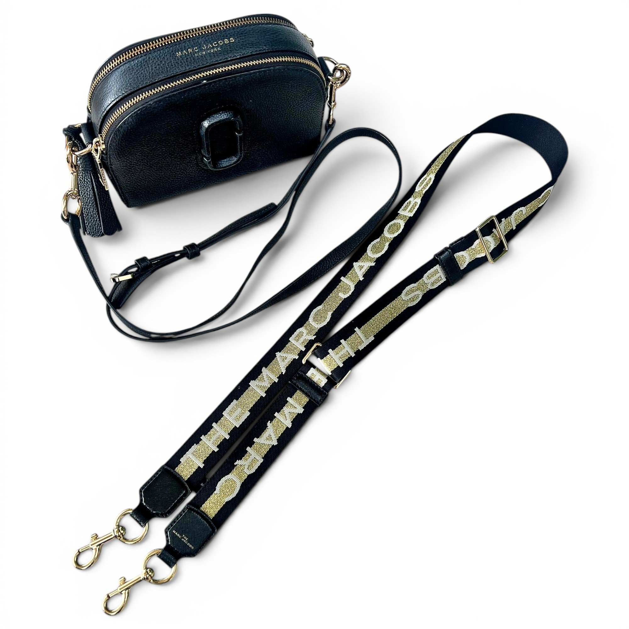 Snapshot leather crossbody bag
