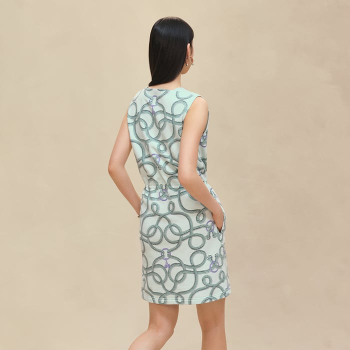 Vert Embrun "Palefroi Remix" Sleeveless Dress