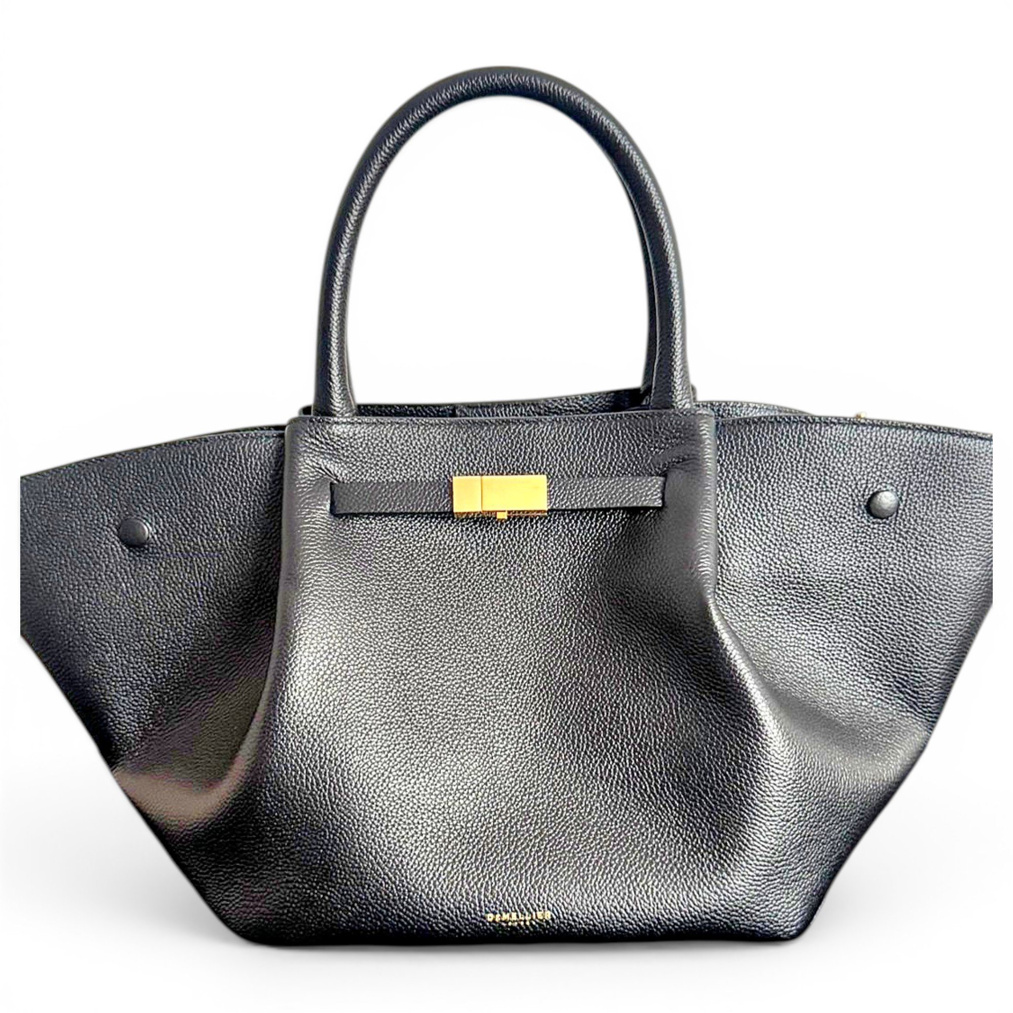 Vegan leather clutch bag