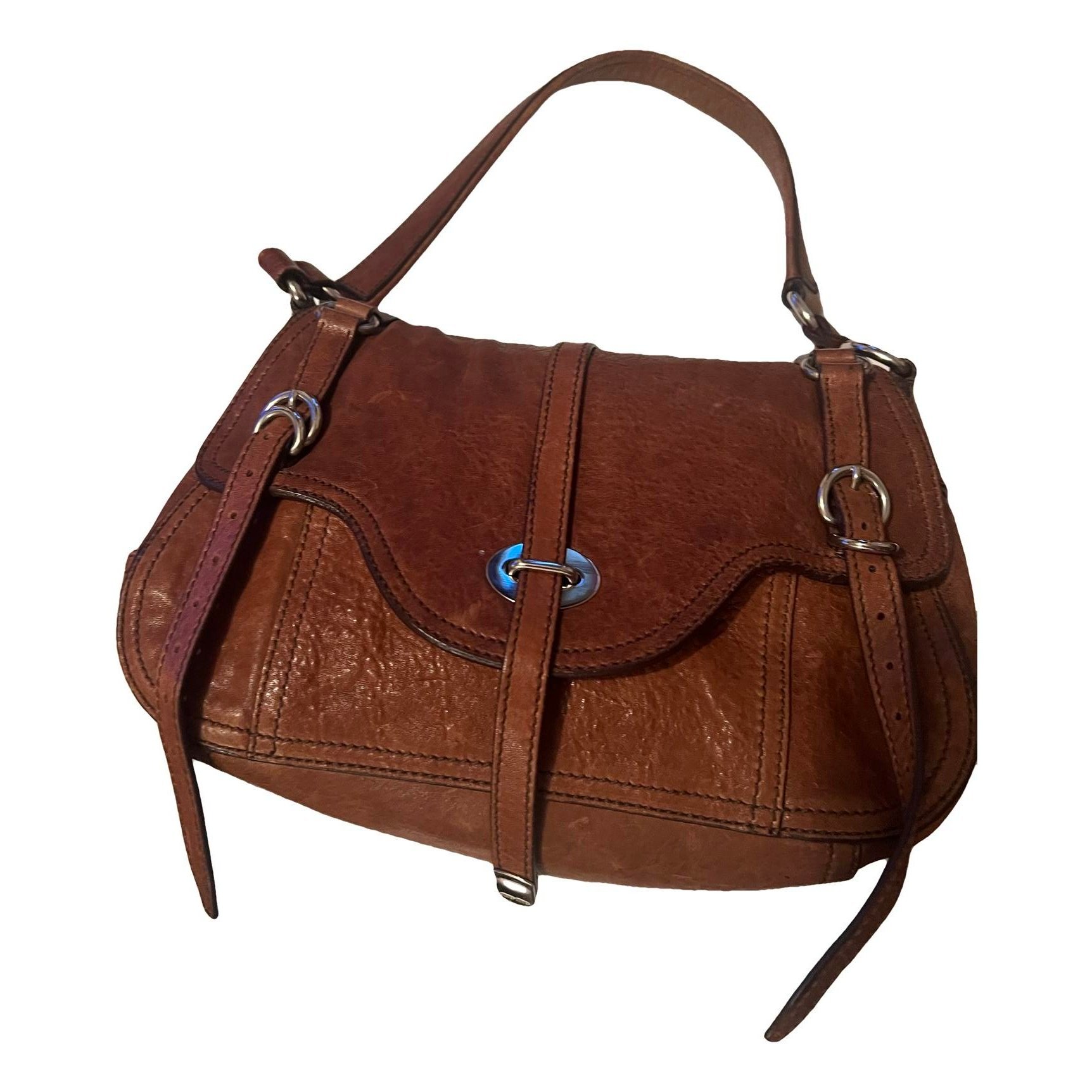 Leather handbag