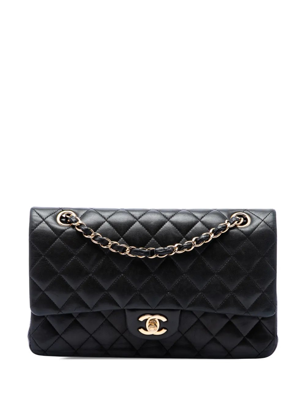 2012 Medium Classic Lambskin Double Flap shoulder bag