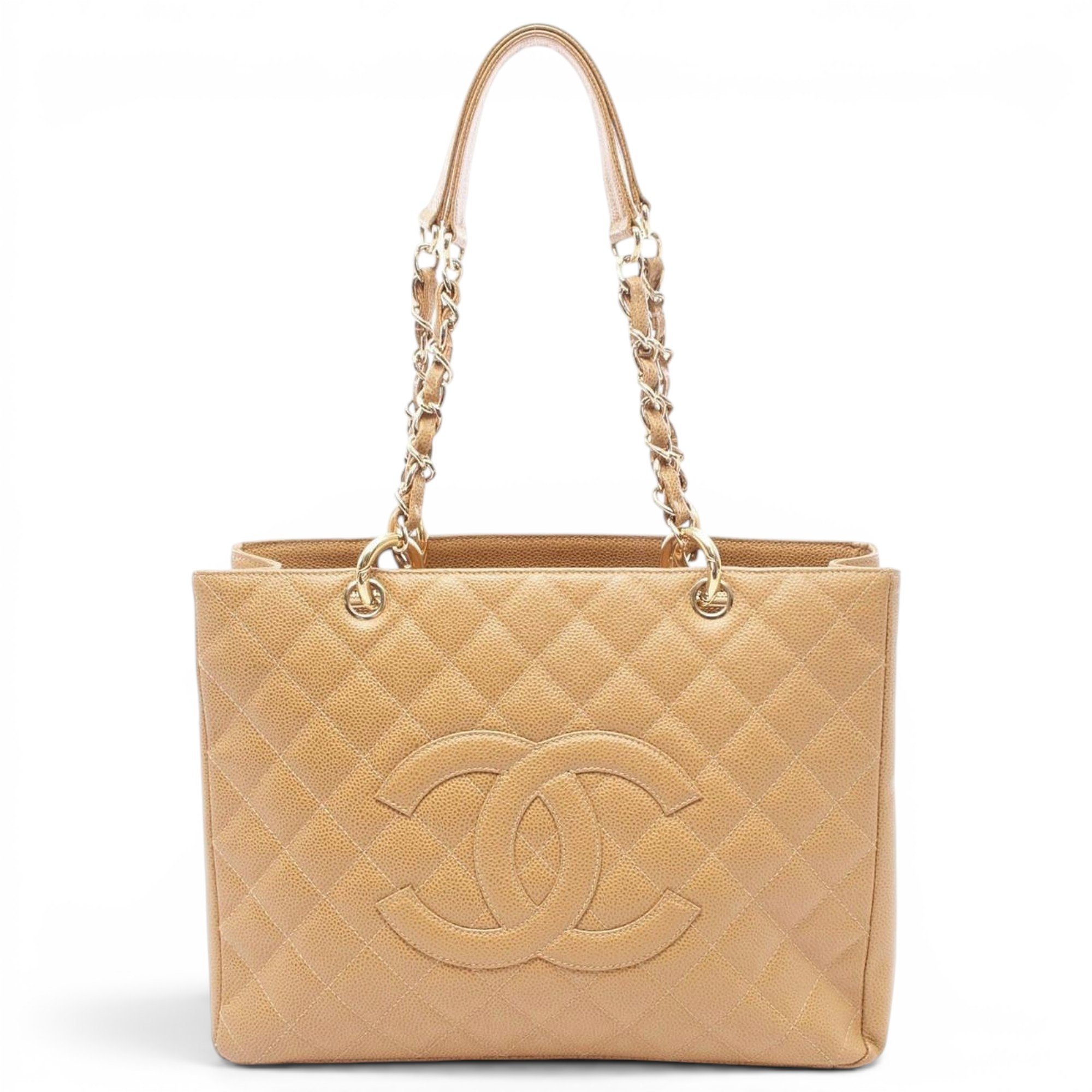 Grand shopping leather tote