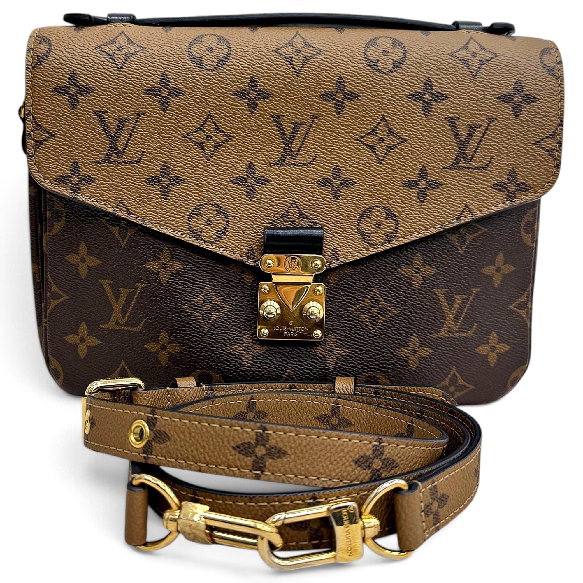 Metis leather handbag