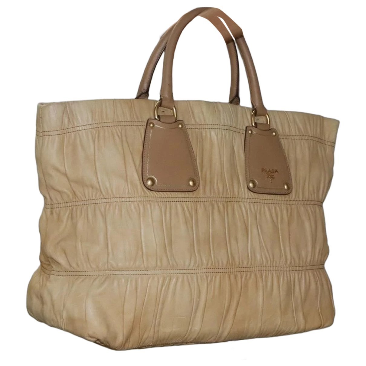 Leather tote