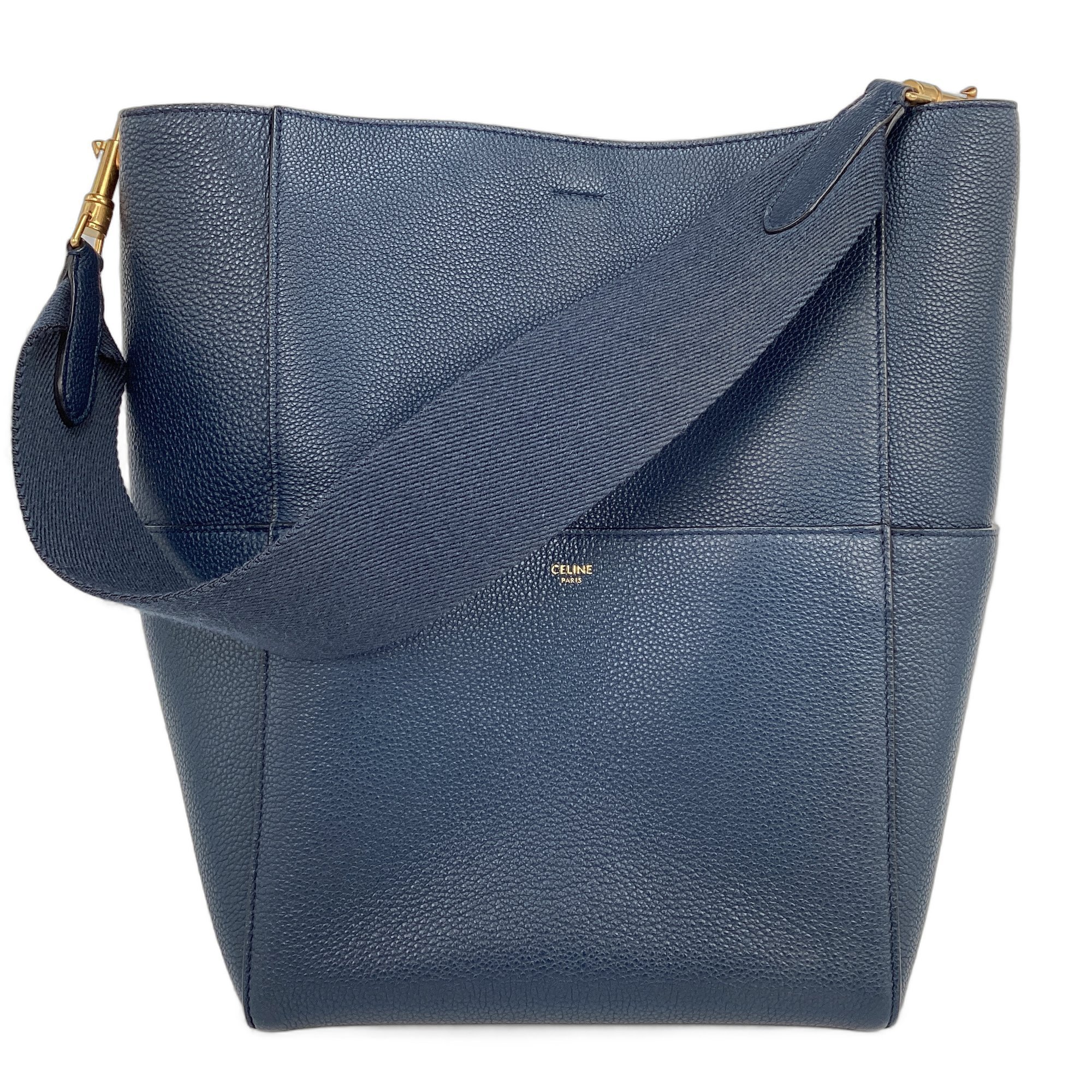 Seau Sangle leather tote