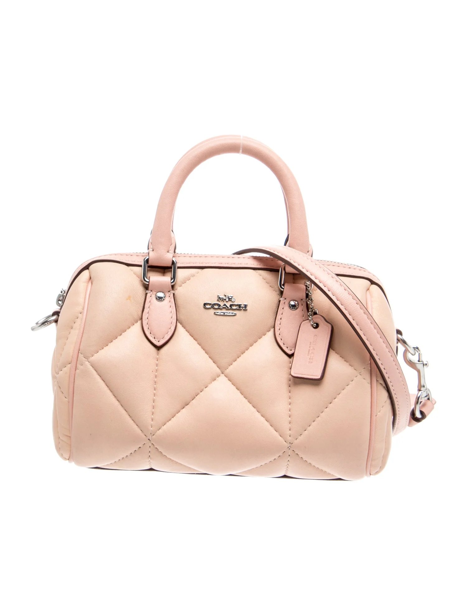 Leather Top Handle Bag