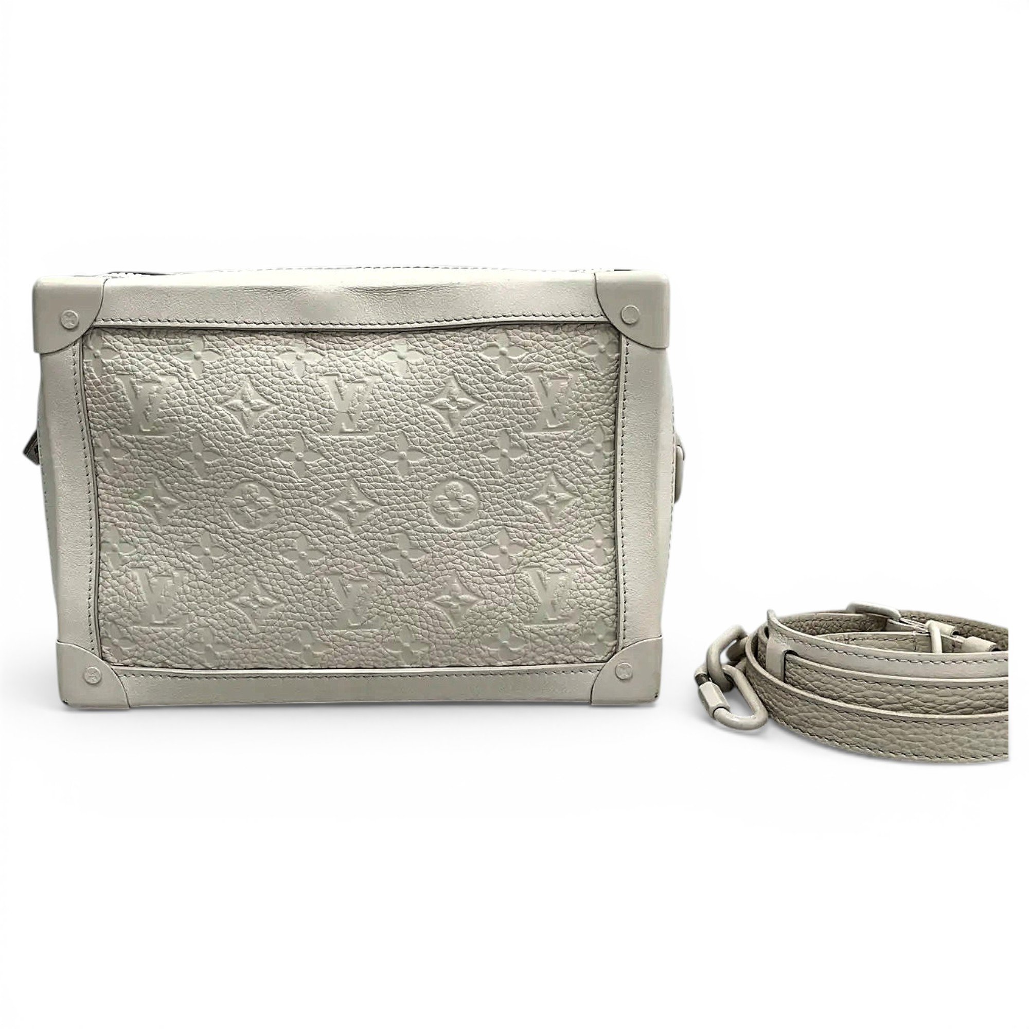 City Trunk leather handbag