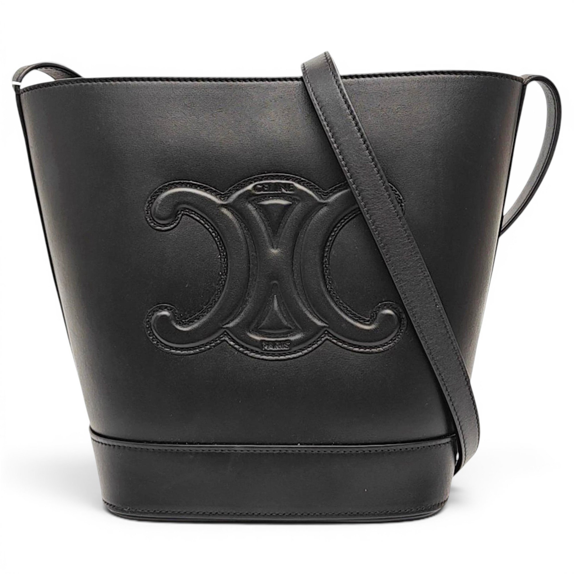 Celine SAC SEAU leather handbag