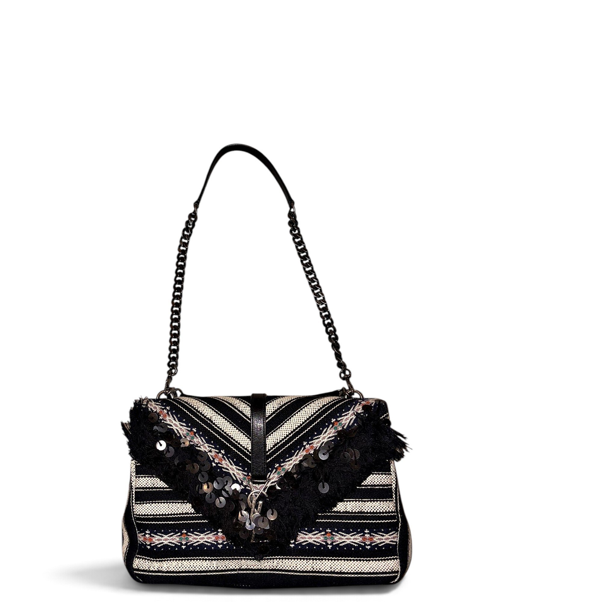 Collége monogramme cloth crossbody bag