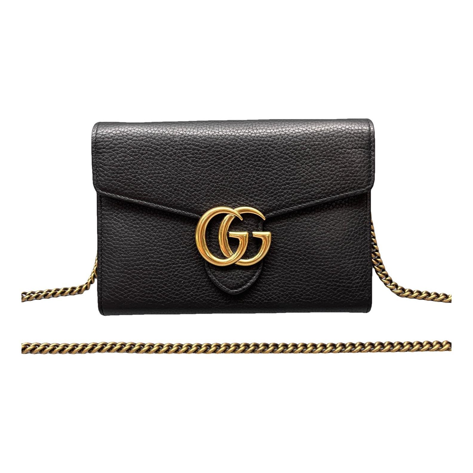 GG Marmont Chain leather handbag