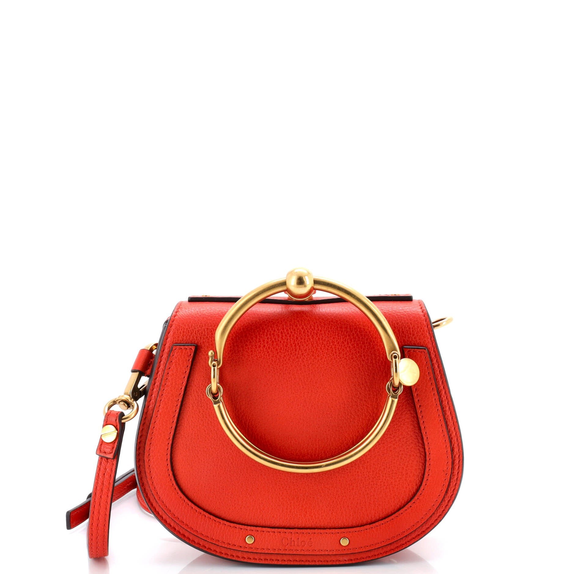 Chloe Nile Crossbody Bag Leather Small